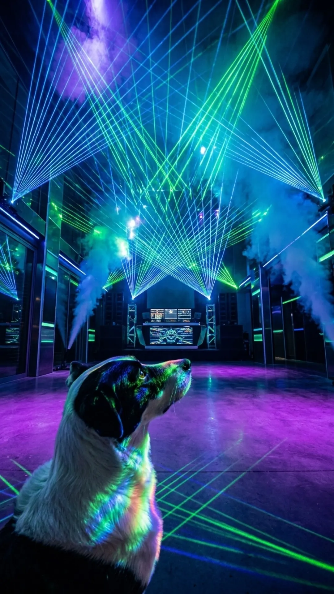 Laser light show